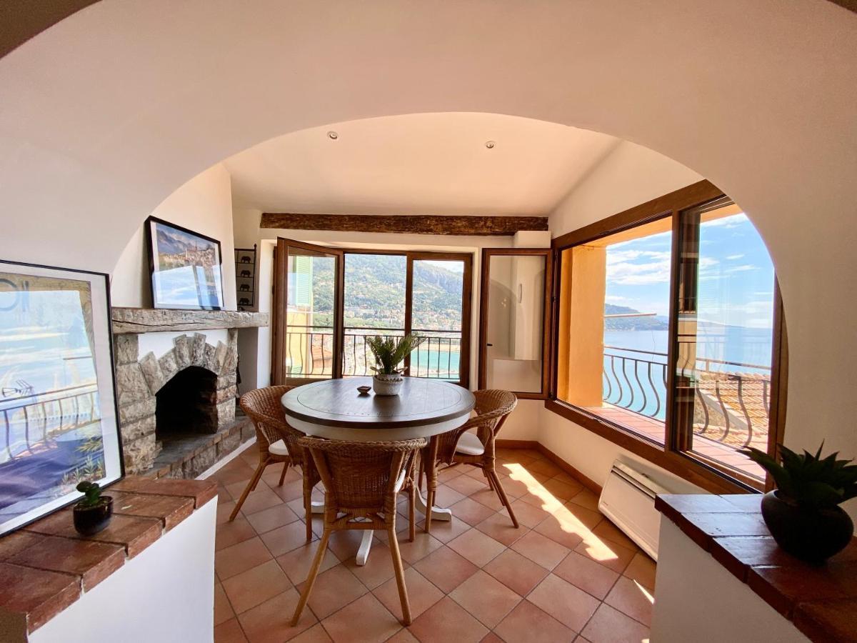 Vieux Chateau, Vue Mer Apartment Menton Luaran gambar